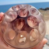 Pricked flower and its Art Nouveau cut