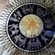 Vintage coffee table compass feet