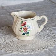 Vintage Sarreguemines “Amazonas” hand-painted milk jug