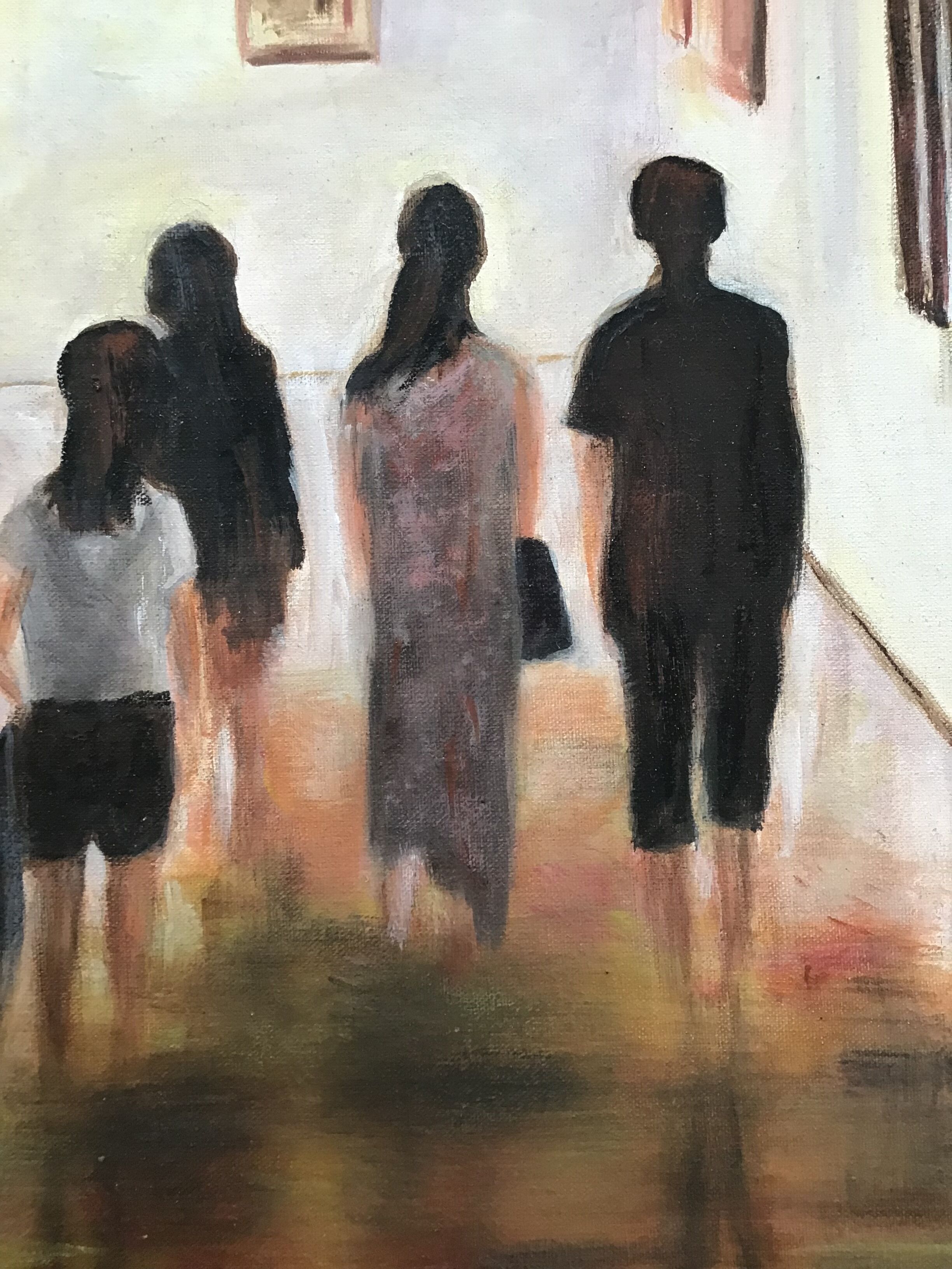 Acrylic painting Saatchi Gallery