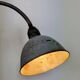 Grey Industrial Scissor Wall Lamp from Elektroinstala, 1960s