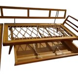 Vintage convertible Knoll Antimott corner sofa, daybed, 1960s