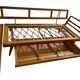 Vintage convertible Knoll Antimott corner sofa, daybed, 1960s