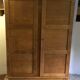Solid oak cabinet by René Gabriel - 40/50s