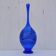 Light glass vase, Lauscha glassware, design
