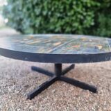 Ceramic coffee table by Jacques Lignier