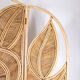 Double-sided rattan screen