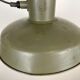 Vintage green army pendant lamp, 1960s