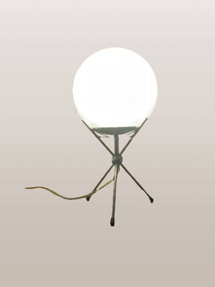 Vintage Italian table lamp in Stilnovo style, 1999.