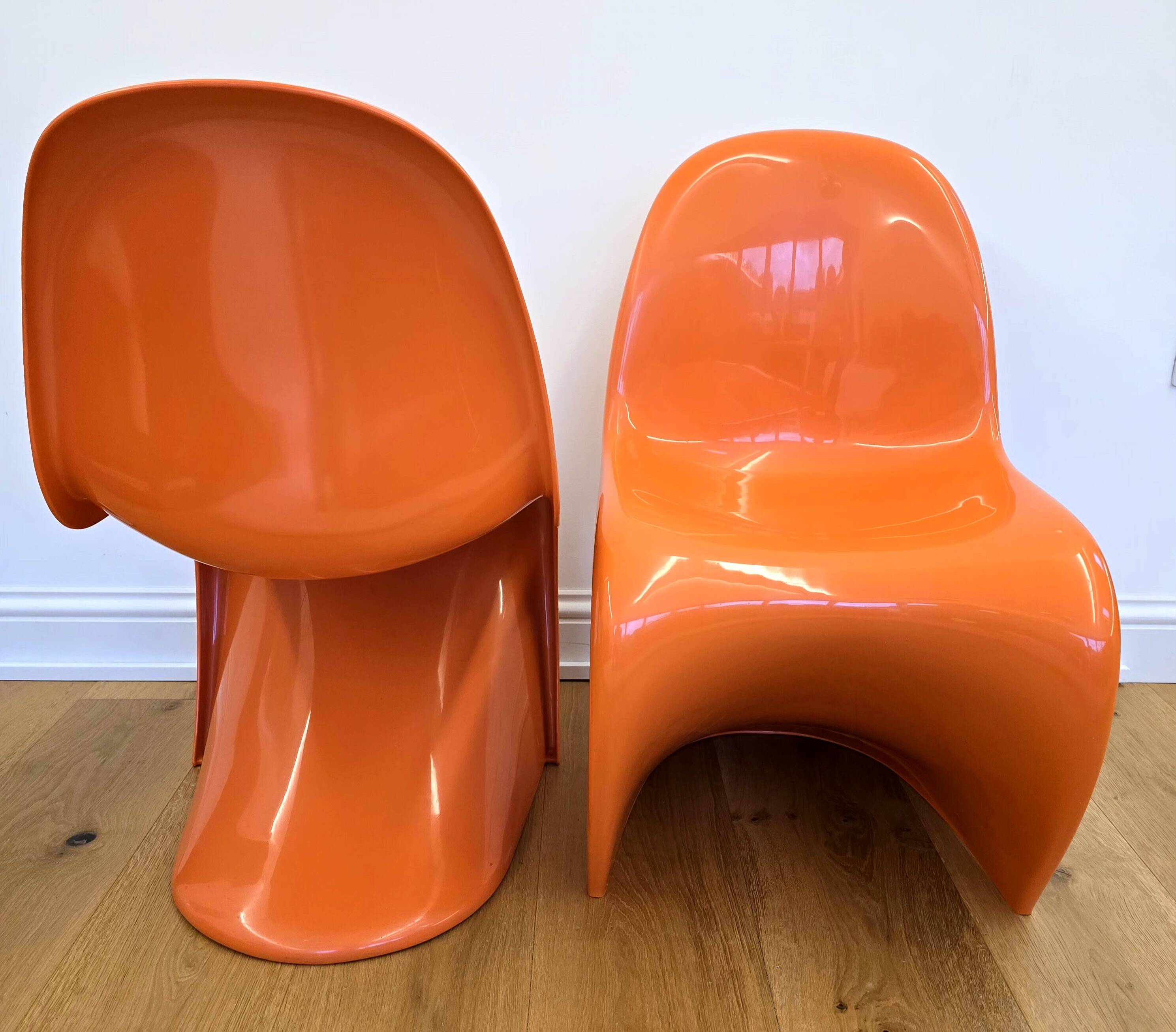 Chaise empilable Verner Panton pour Hermann Miller