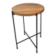 Industrial side table or bedside table.
