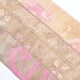 2x9 Turkish Pink & Brown Hallway Vintage Runner Rug, 77x270Cm