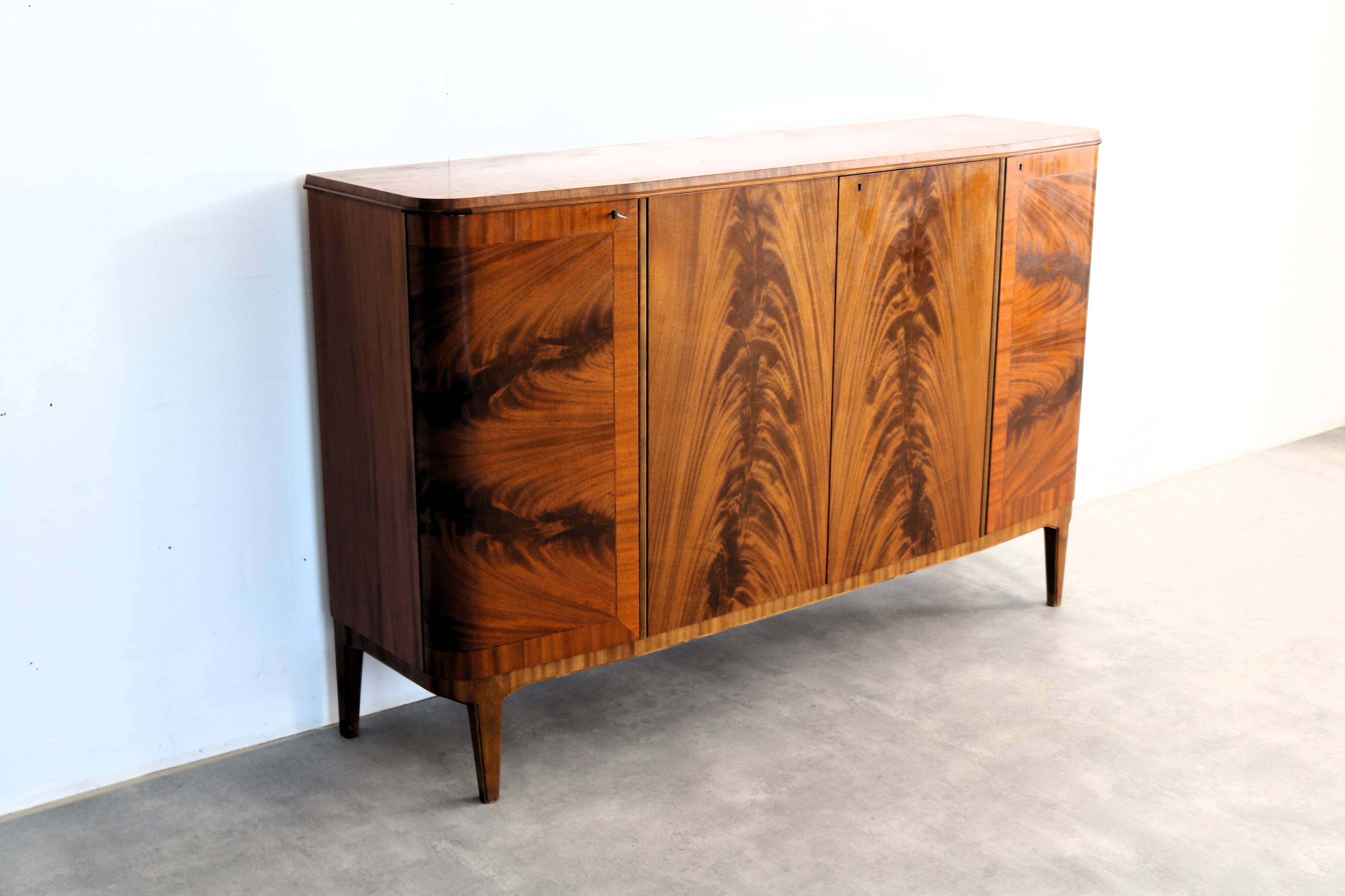 vintage wall cupboard | highboard | 60s | Sweden