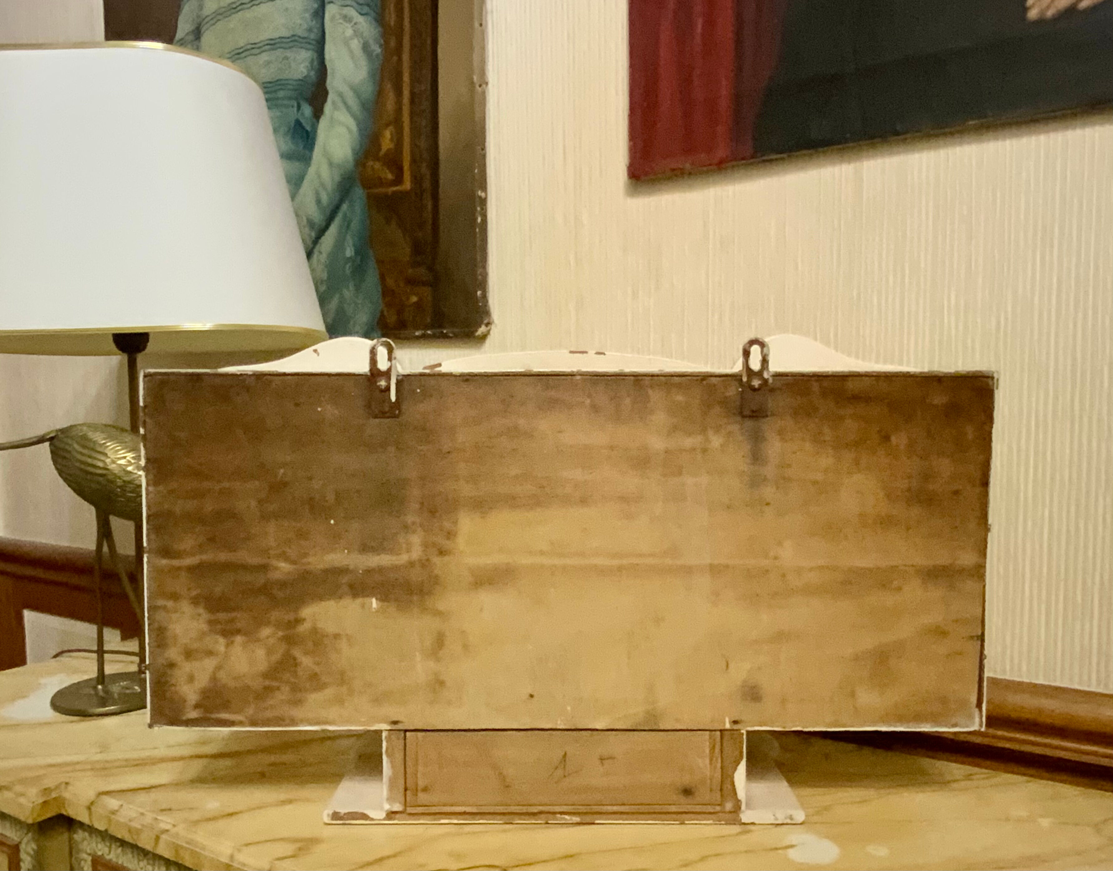 Art Deco toilet cabinet