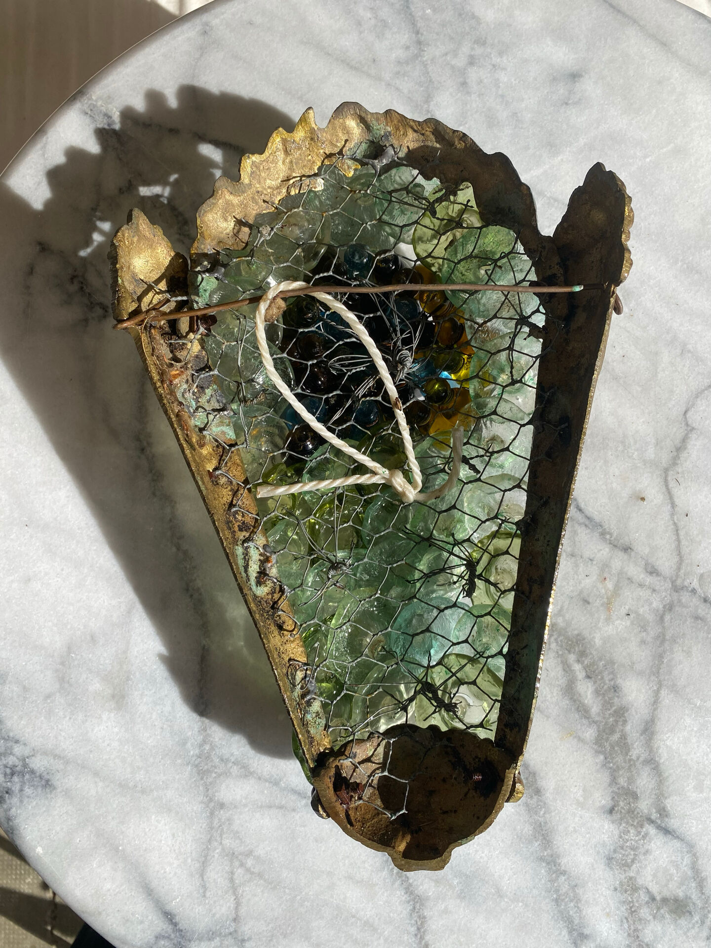 Murano glass wall sconce from the 1950s.