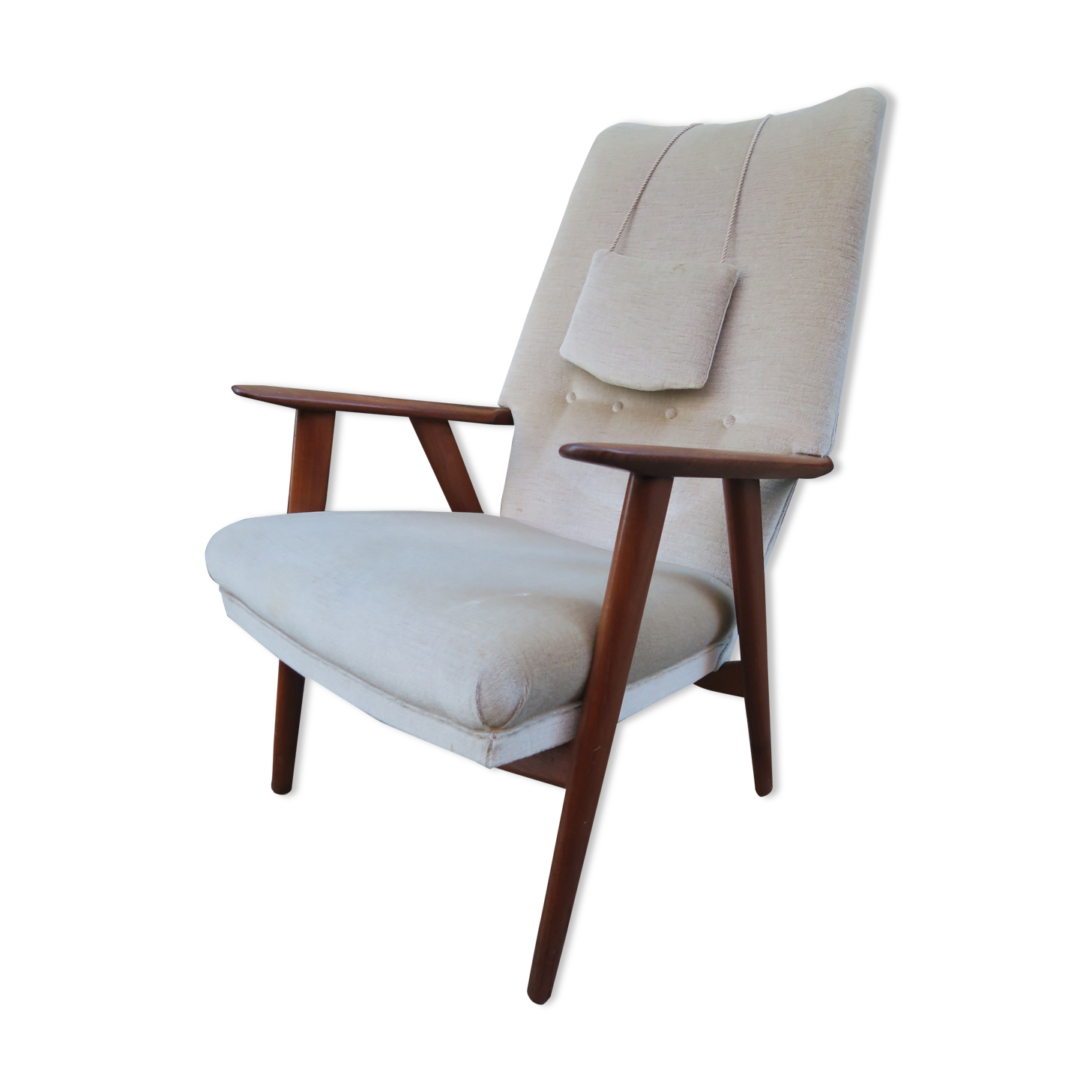 Danish Model 230 Armchair by Kurt Olsen for Slagelse Møbelværk, 1950s