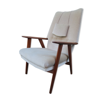 Fauteuil danois Modèle 230 par Kurt Olsen pour Slagelse Møbelværk, années 1950