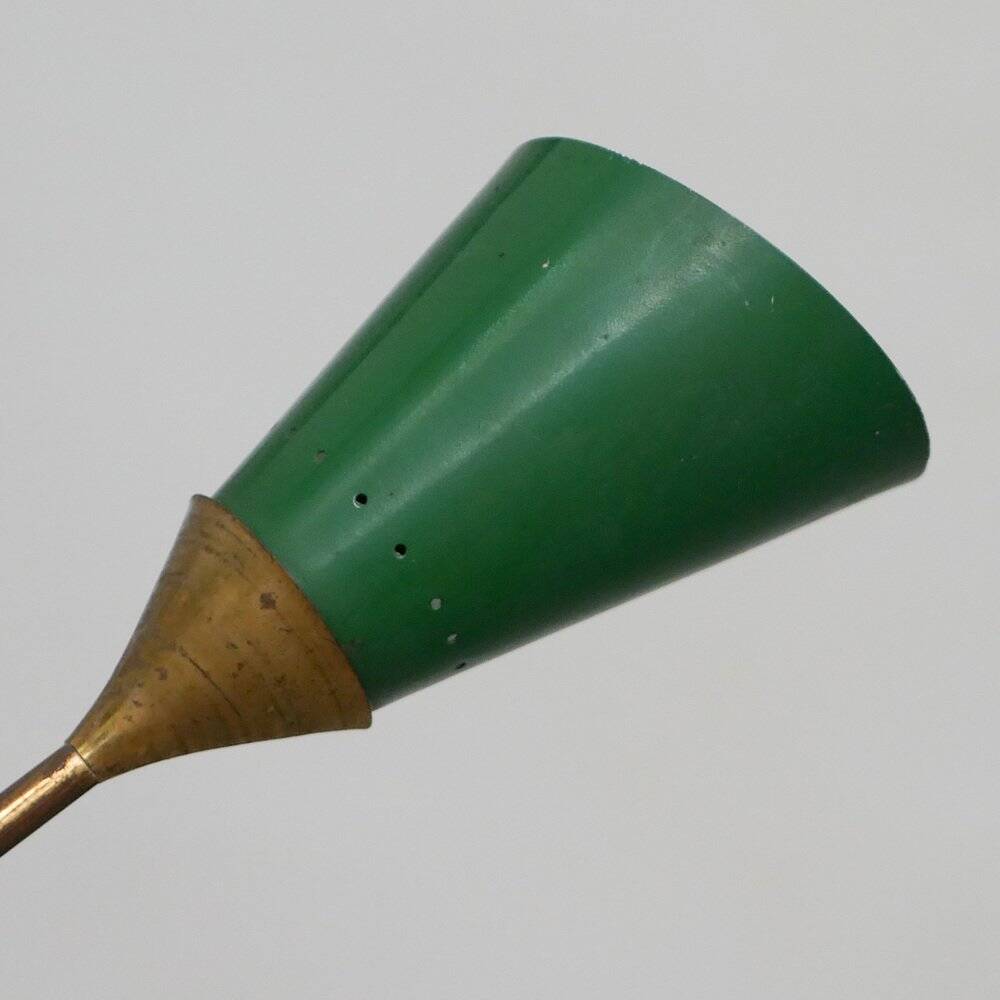 Sputnik chandelier in the Stilnovo style, 1950s.