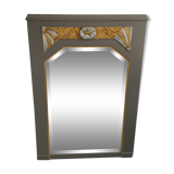 Art deco trumeau mirror - 103x72cm