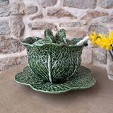 Soup tureen with slushie cabbage