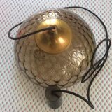 Chiseled glass hanging lamp