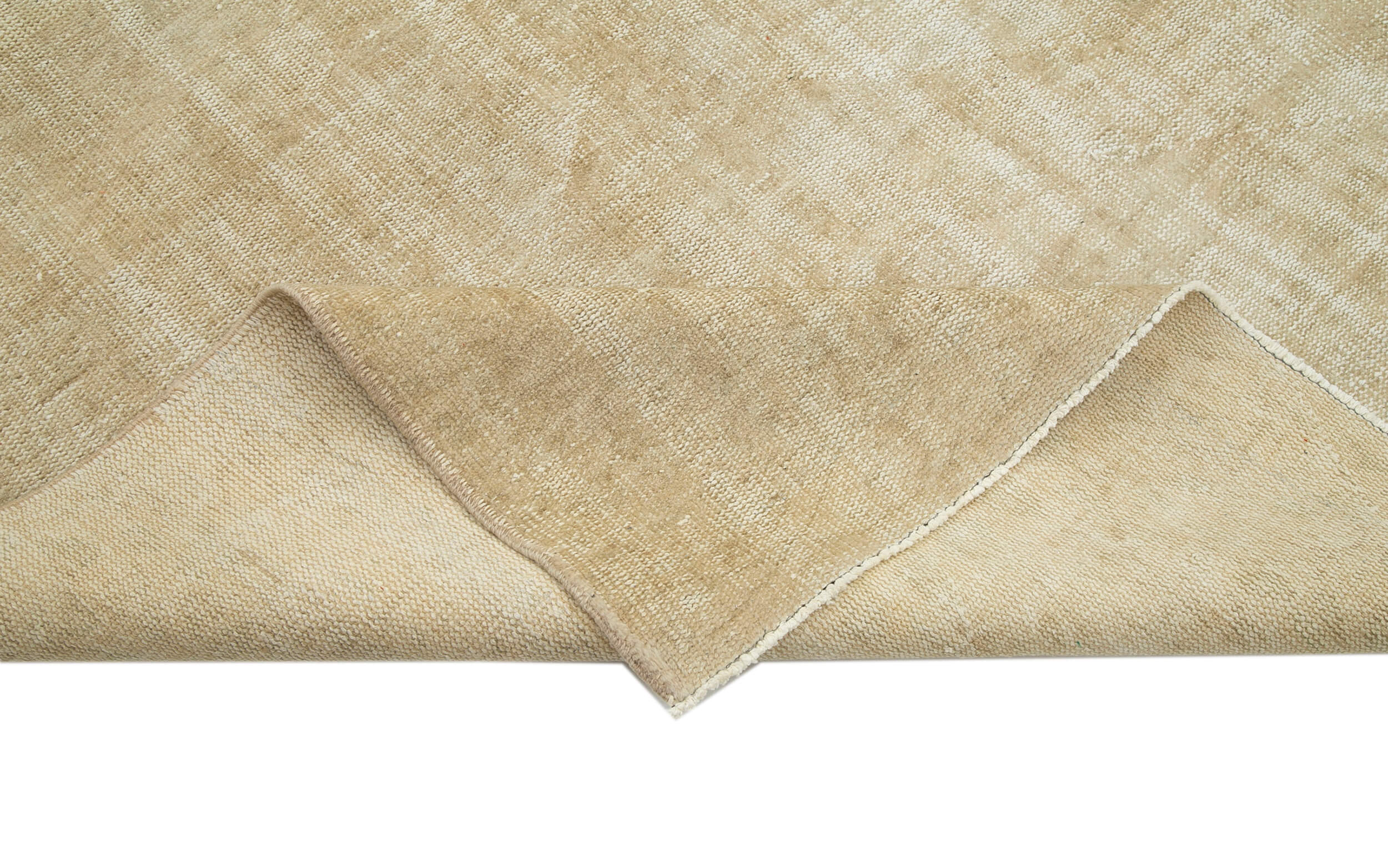 Hand-knotted turkish beige carpet 180 cm x 278 cm