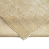 Hand-knotted turkish beige carpet 180 cm x 278 cm