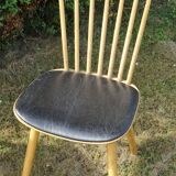 Four baumann chairs