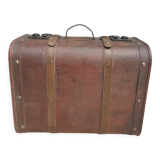 Decorative poplar suitcase with 2 clasps