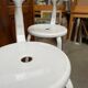 Paire de chaises Nicolle blanche