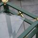 Metal and brass stand Fratelli Orsenigo