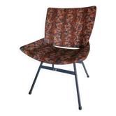 Fauteuil lounge vintage Lupina Shell : Niko Kralj, design yougoslave rétro des années 1960