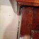 18th-century Malouine wardrobe, in walnut.