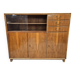 Buffet Art Déco en noyer,