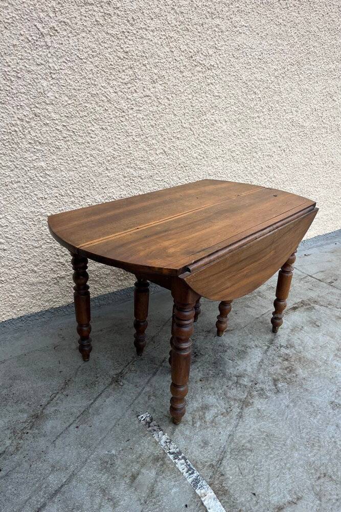 Solid walnut kitchen table
