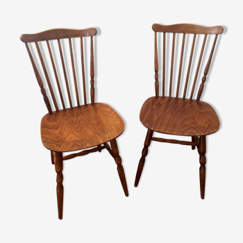 Pair of chairs Baumann model Tacoma