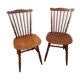 Paire de chaises Baumann modèle Tacoma