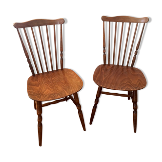 Pair of chairs Baumann model Tacoma