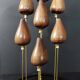 Cabinet de Curiosités globe aux coquillages conus figulinus