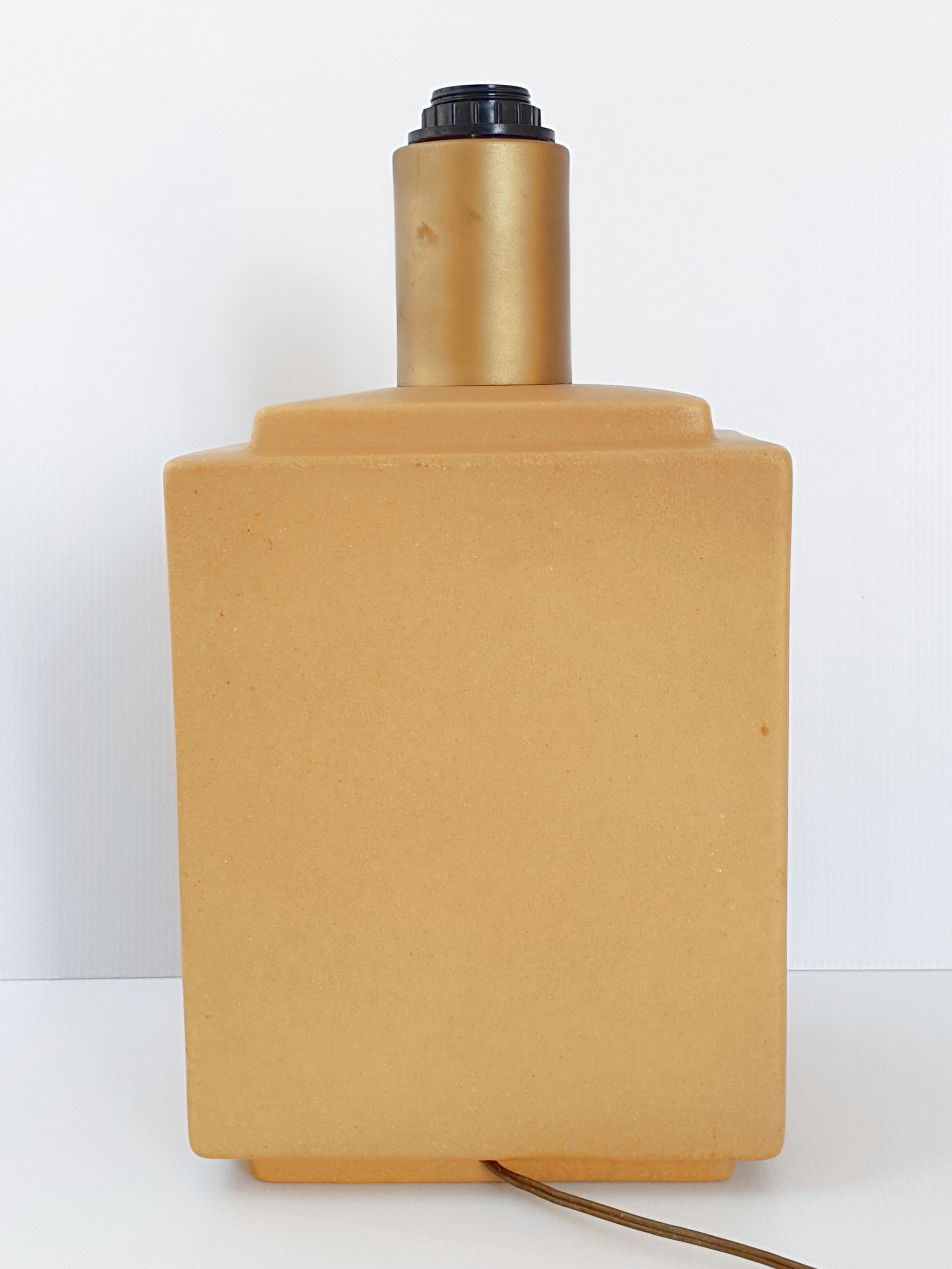 Vintage ceramic lamp foot 1970