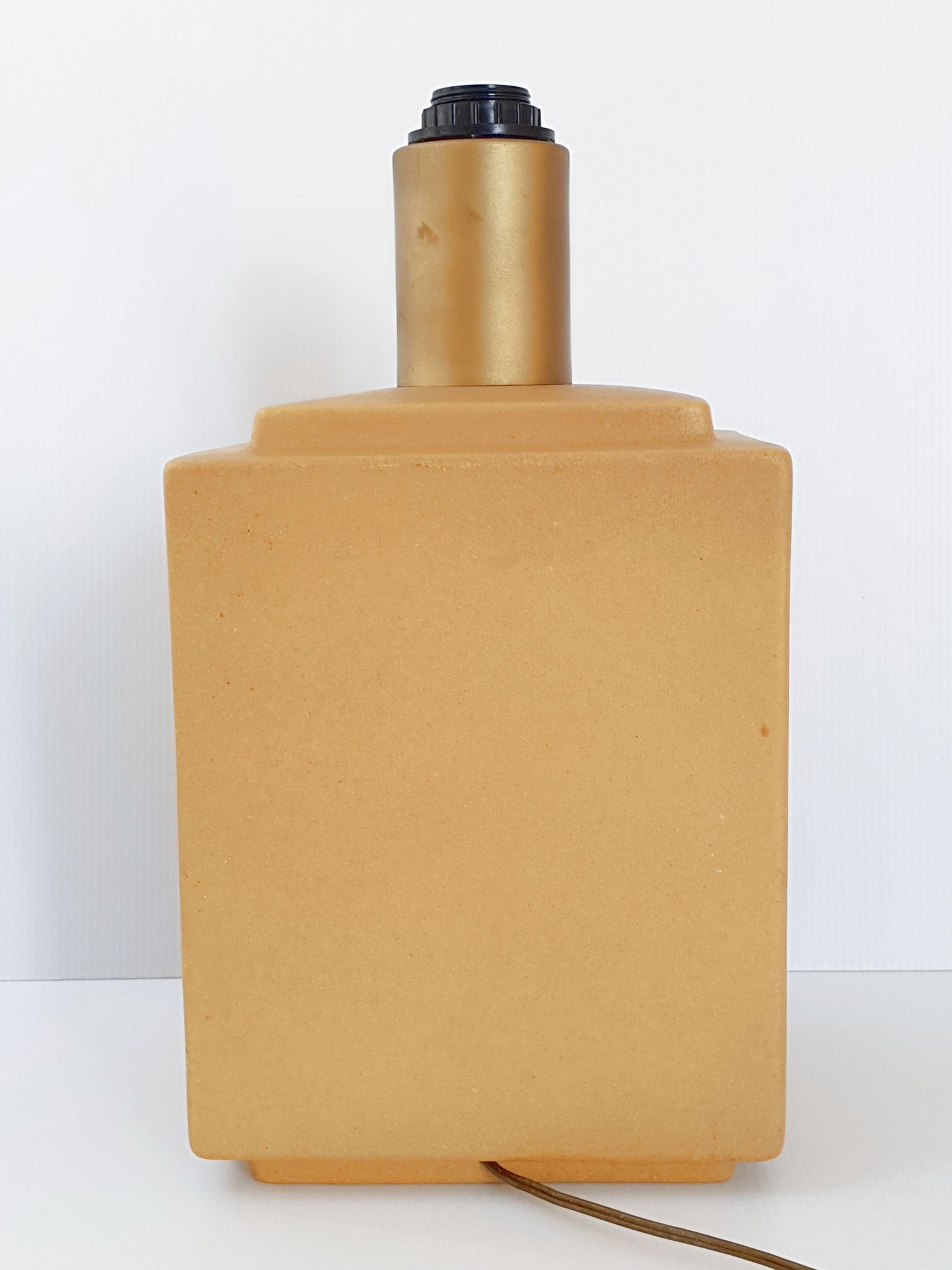 Pied de lampe vintage en céramique 1970