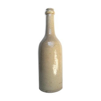 Cracked enamelled sandstone bottle