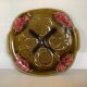 Old barbotine dish from Orchies, Moulin des Loups.