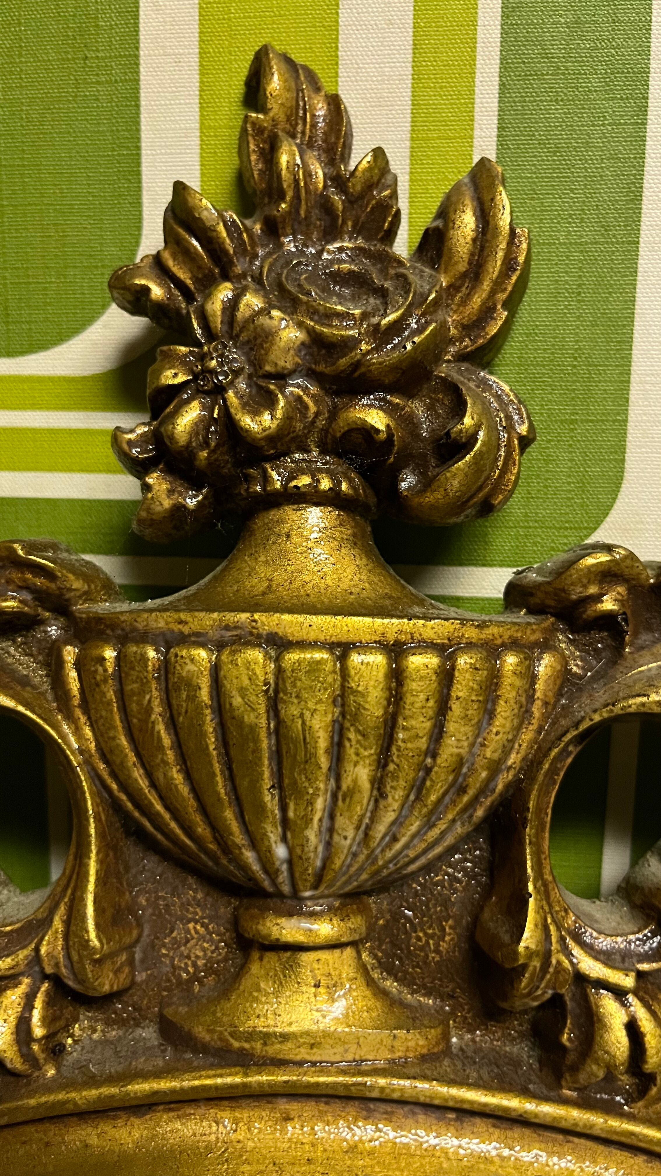 Golden mirror 74x38x3