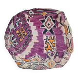 Pouf berbère bohemian fait main 60 X 60 X 25 CM