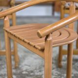 Set of 3 Almillmö bar stools, vintage 1980s German design