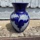 Vase betschdorf p. schmitter salt glaze cobalt s