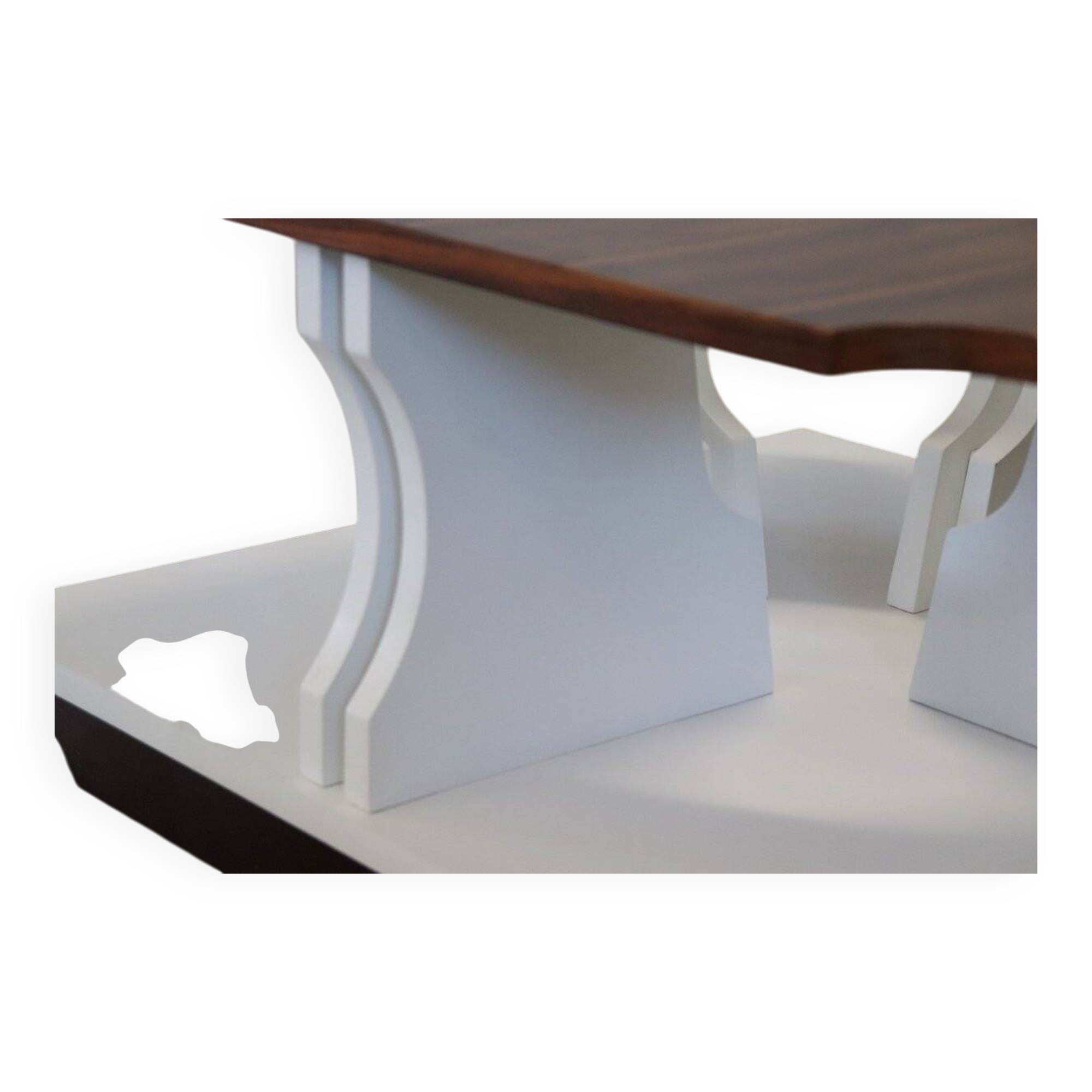 Vintage square coffee table, 1970s