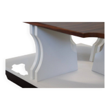 Vintage square coffee table, 1970s