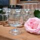 8 verres à pied vintages